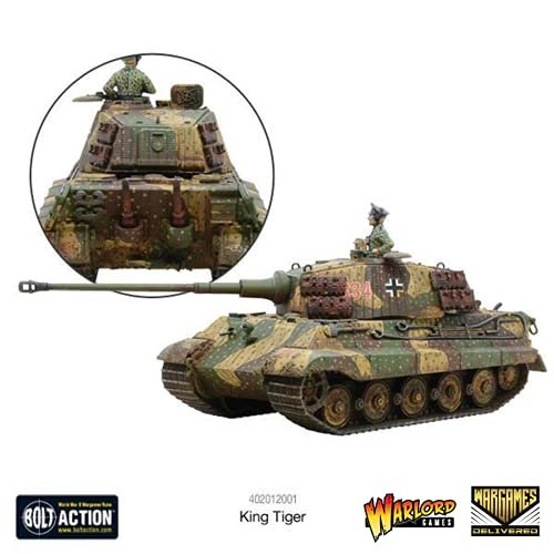 Bolt Action - Tank War: King Tiger German Tank + Digital Guide