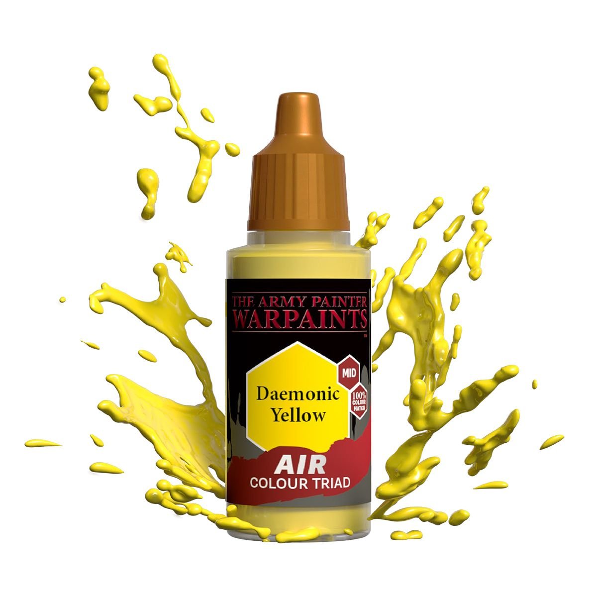 The Army Painter - Warpaints Air: Daemonic Yellow (18ml/0.6oz)