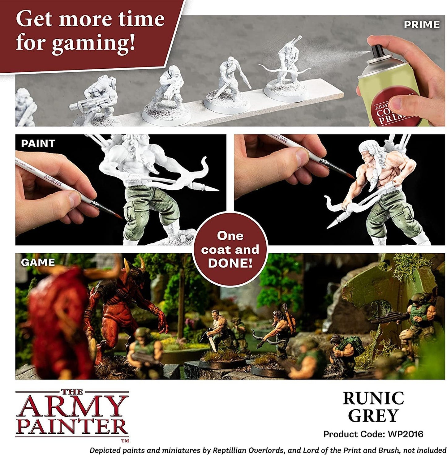The Army Painter - Speedpaints: Runic Grey (18ml/0.6oz)