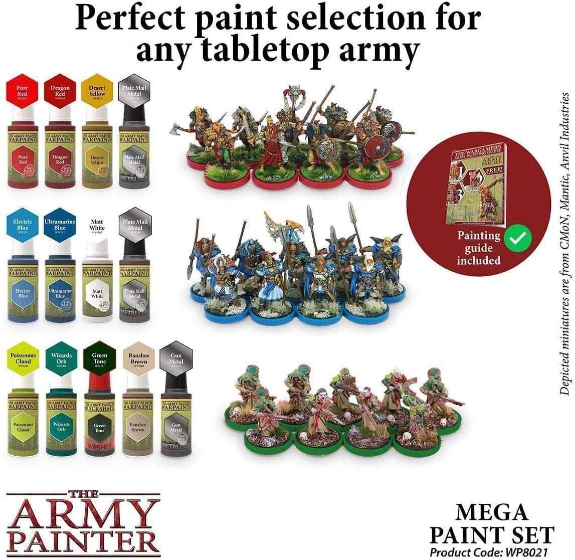 The Army Painter - Warpaints Mega Paint Set III