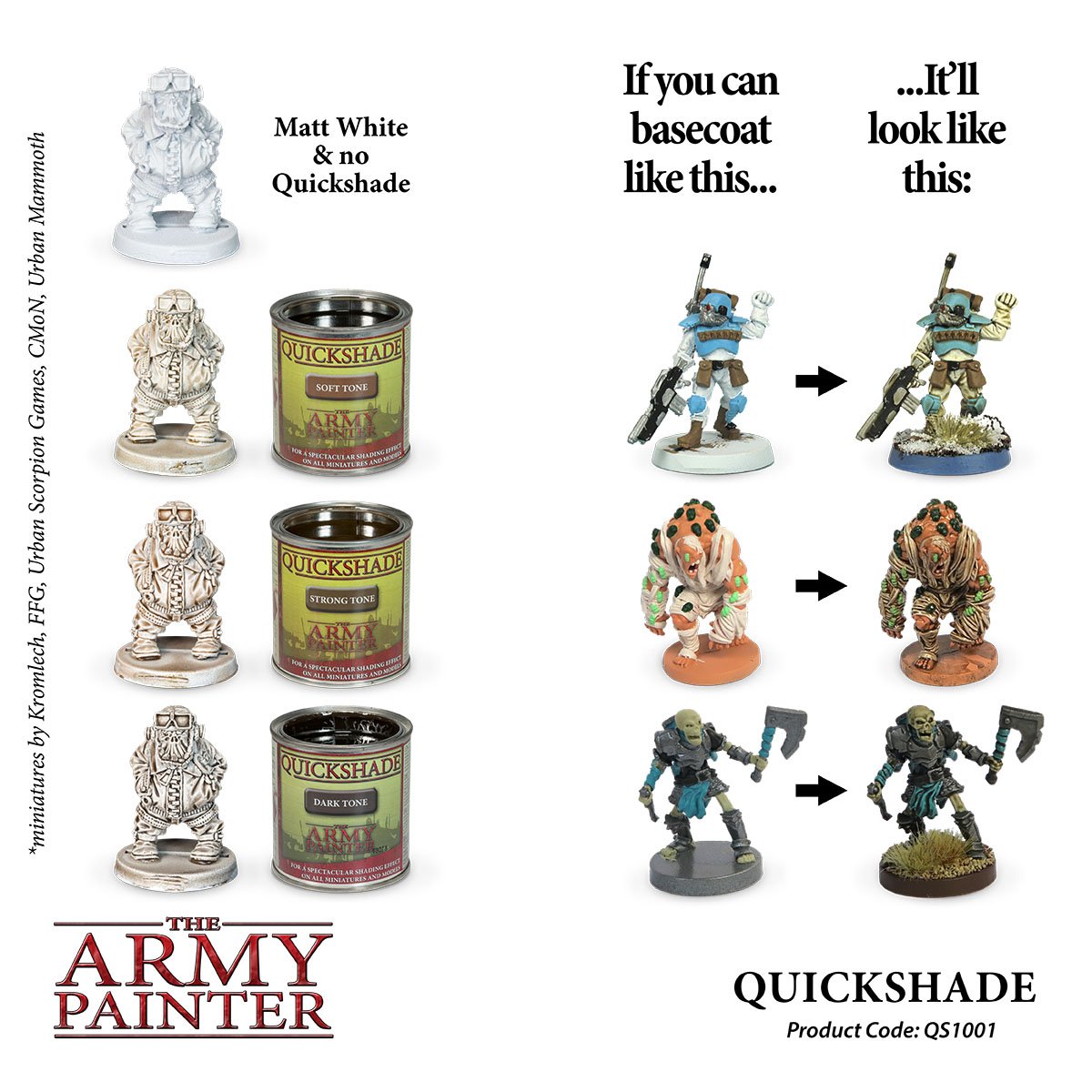 The Army Painter - Quickshade Dips: Strong Tone (250 ml)