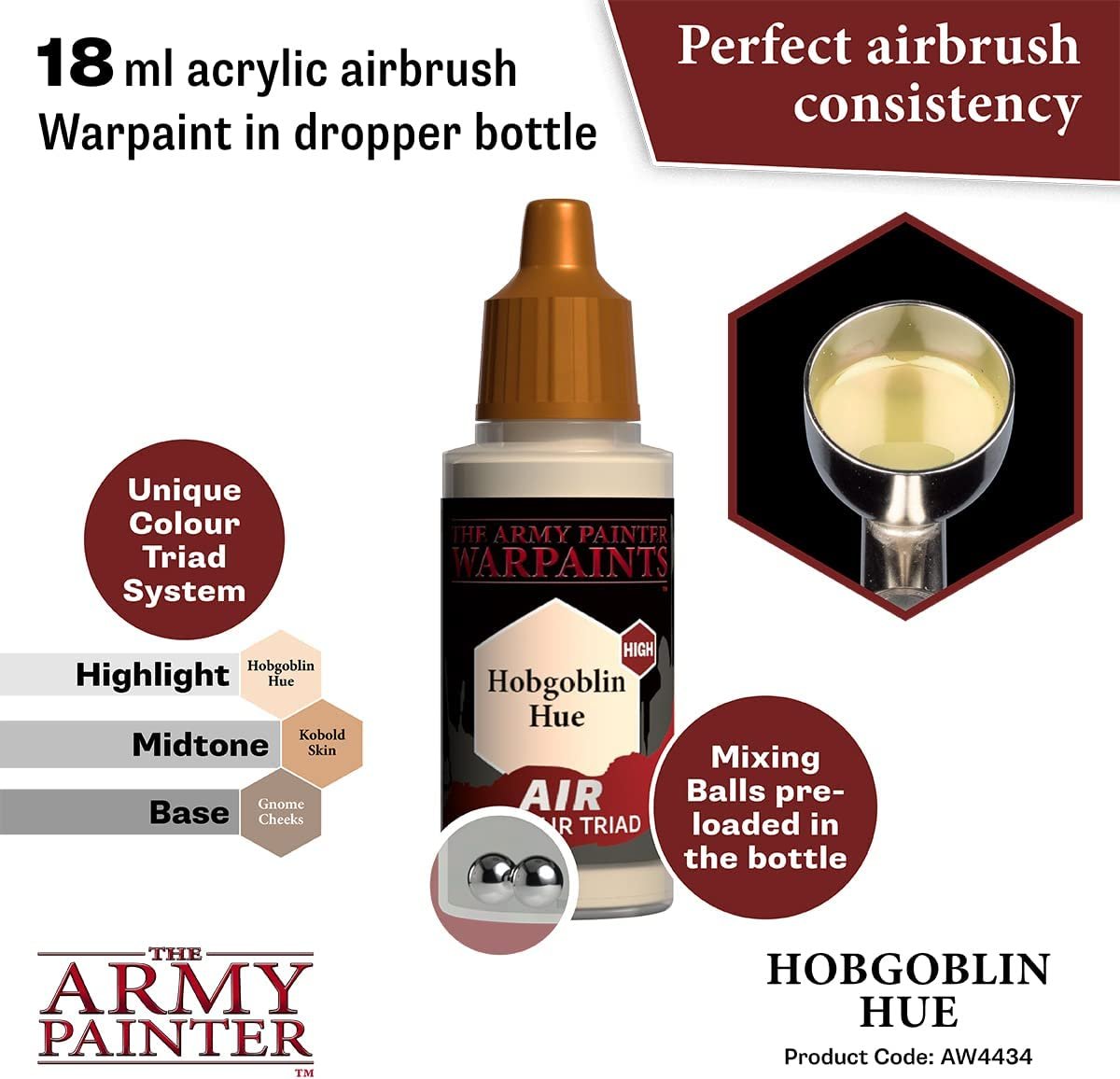 The Army Painter - Warpaints Air: Hobgoblin Hue (18ml/0.6oz)