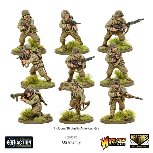 Bolt Action - USA: US Infantry Set + Digital Guide - D-Day: Overlord