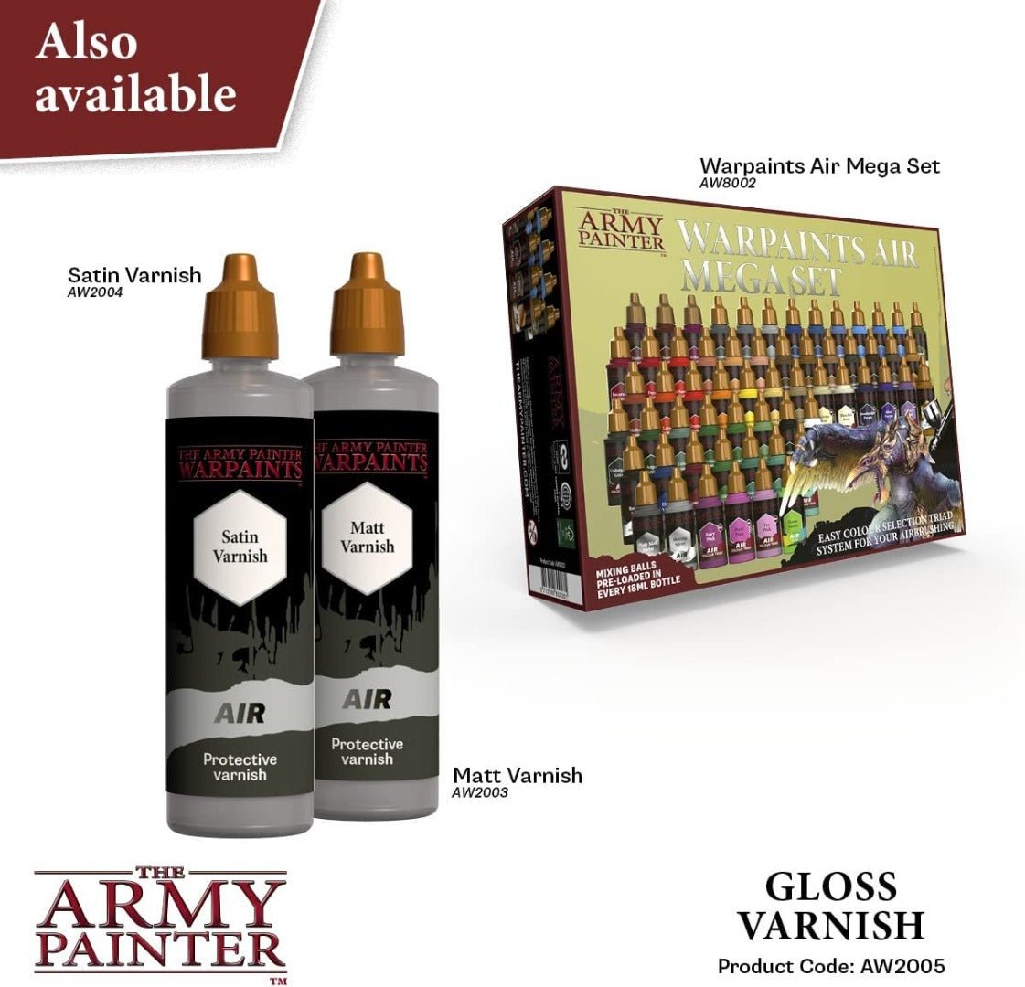 The Army Painter - Warpaints Air: Gloss Varnish (100 ml)