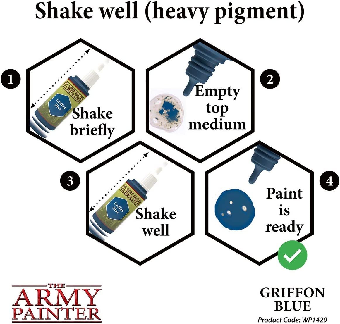 The Army Painter - Warpaints: Griffon Blue (18ml/0.6oz)