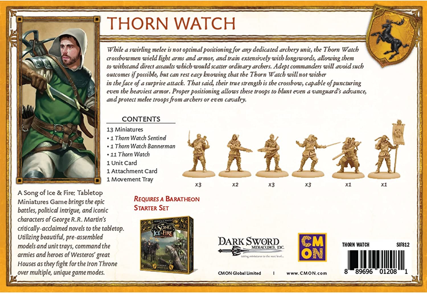 A Song of Ice and Fire - Baratheon: Thorn Watch