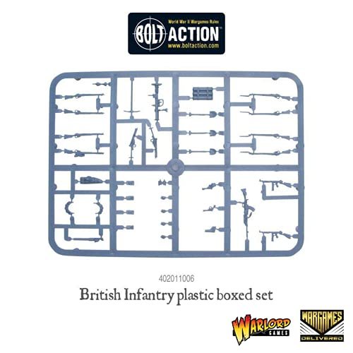 Bolt Action: British Infantry Set + Digital Guide - D-Day: British & Canadian Sectors