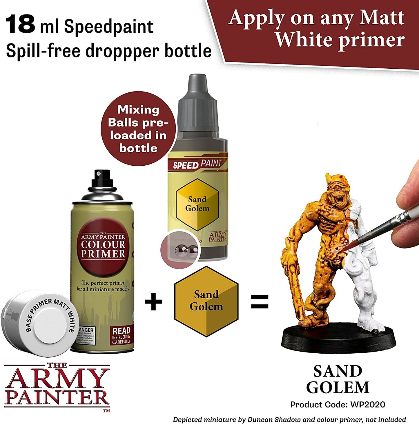 The Army Painter - Speedpaints: Sand Golem (18ml/0.6oz)