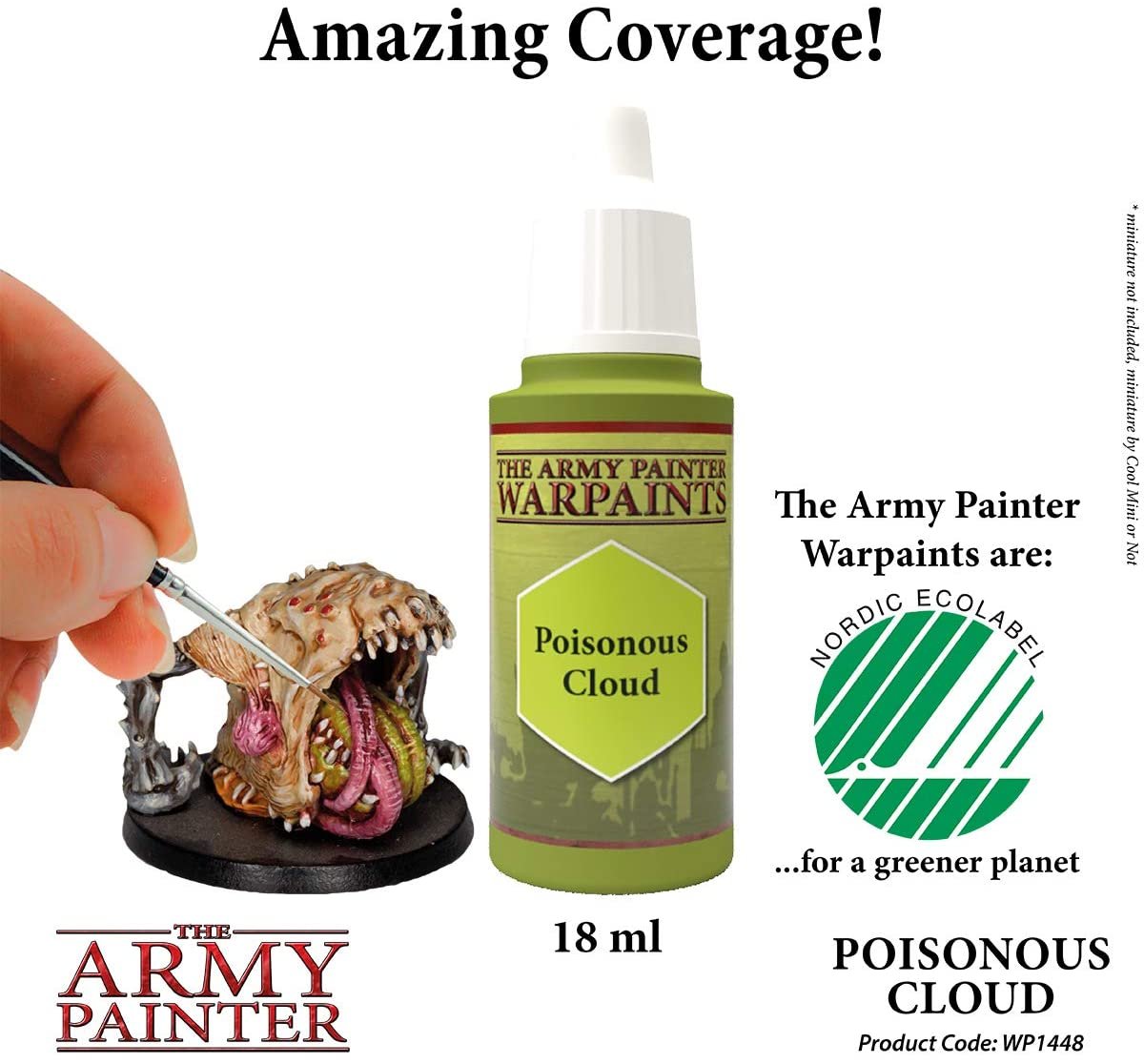 The Army Painter - Warpaints: Poisonous Cloud (18ml/0.6oz)