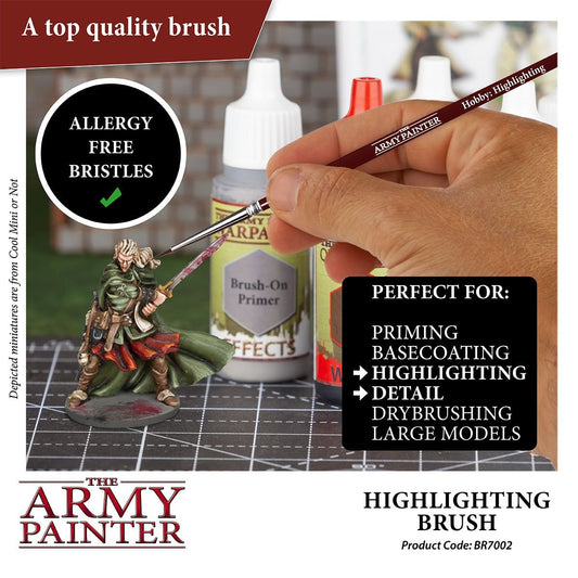Premium AI Image  Miniature painting brushes in a ceramic holder
