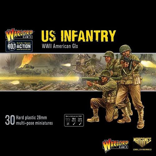 Bolt Action - USA: US Infantry Set + Digital Guide - D-Day: Overlord