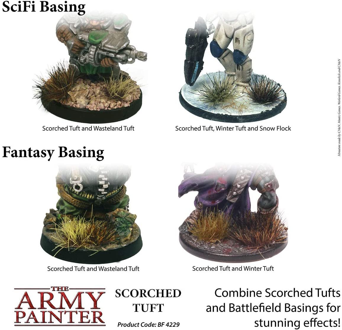 The Army Painter - Tufts: Battlefield Scorched Tuft