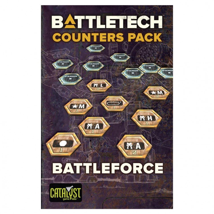 Catalyst Game Labs BattleTech Counters Pack: Battleforce