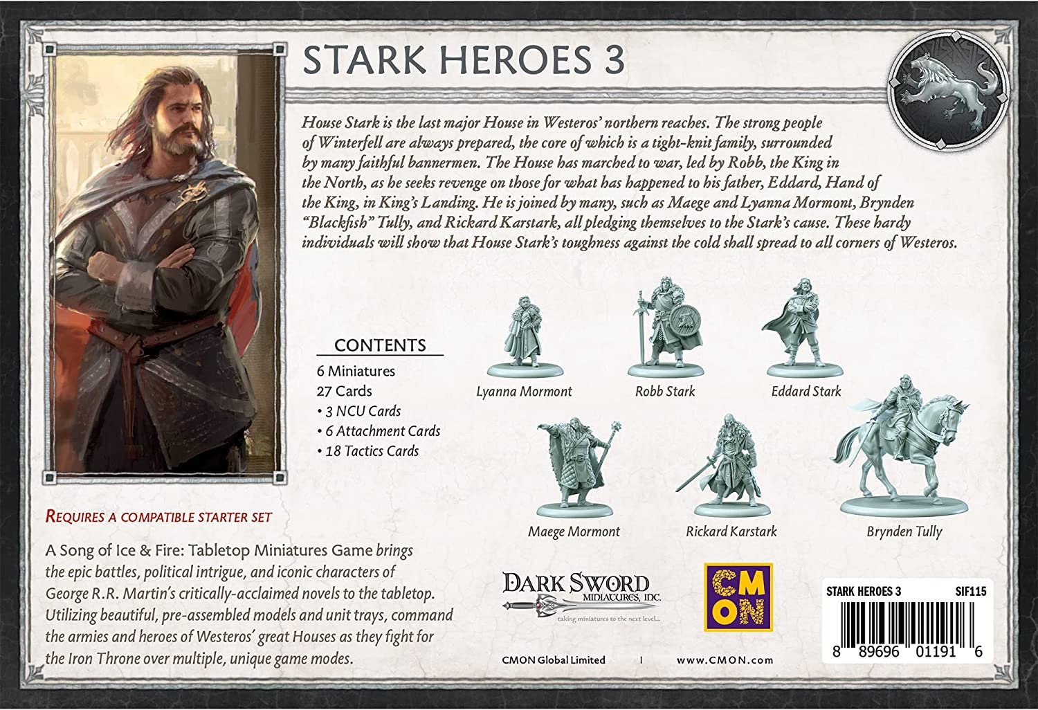 A Song of Ice and Fire - Stark: Heroes 3