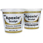 Apoxie Sculpt - 2 Part Modeling Compound (A & B) - 4 Pound, Natural