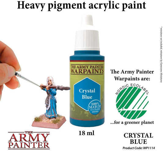 The Army Painter - Warpaints: Crystal Blue (18ml/0.6oz)