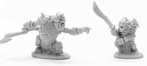 Reaper Bones: Armored Goblin Leaders