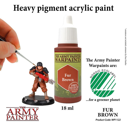 The Army Painter - Warpaints: Fur Brown (18ml/0.6oz)