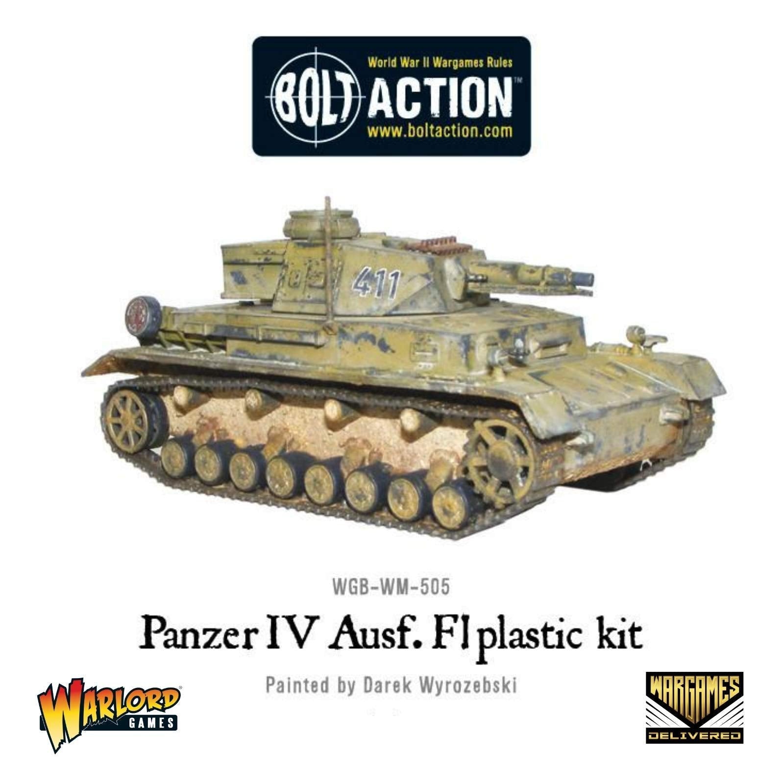 Bolt Action: Panzer IV Ausf. F1/G/H Medium Tank, 3-Pack