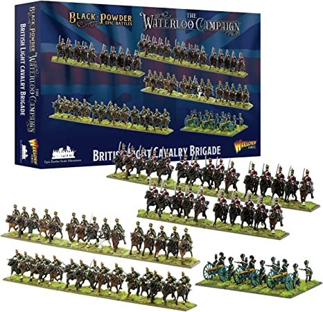 Black Powder Epic Battles - Waterloo: British Light Cavalry Brigade