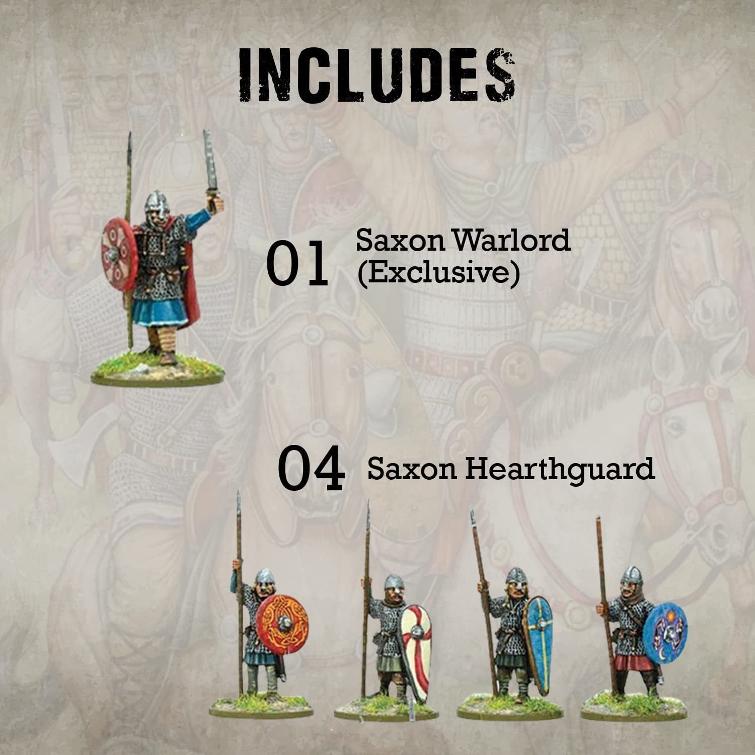 Hail Caesar - The Dark Ages: Saxon Starter Army