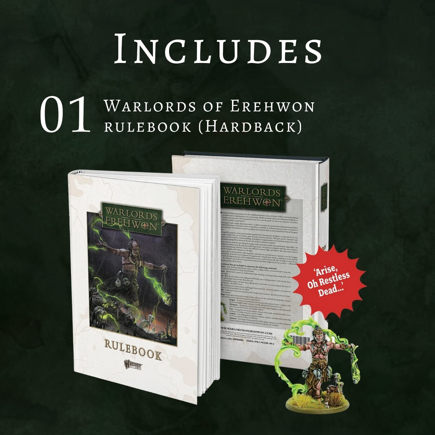 Warlords of Erehwon: Rulebook (Hardback)