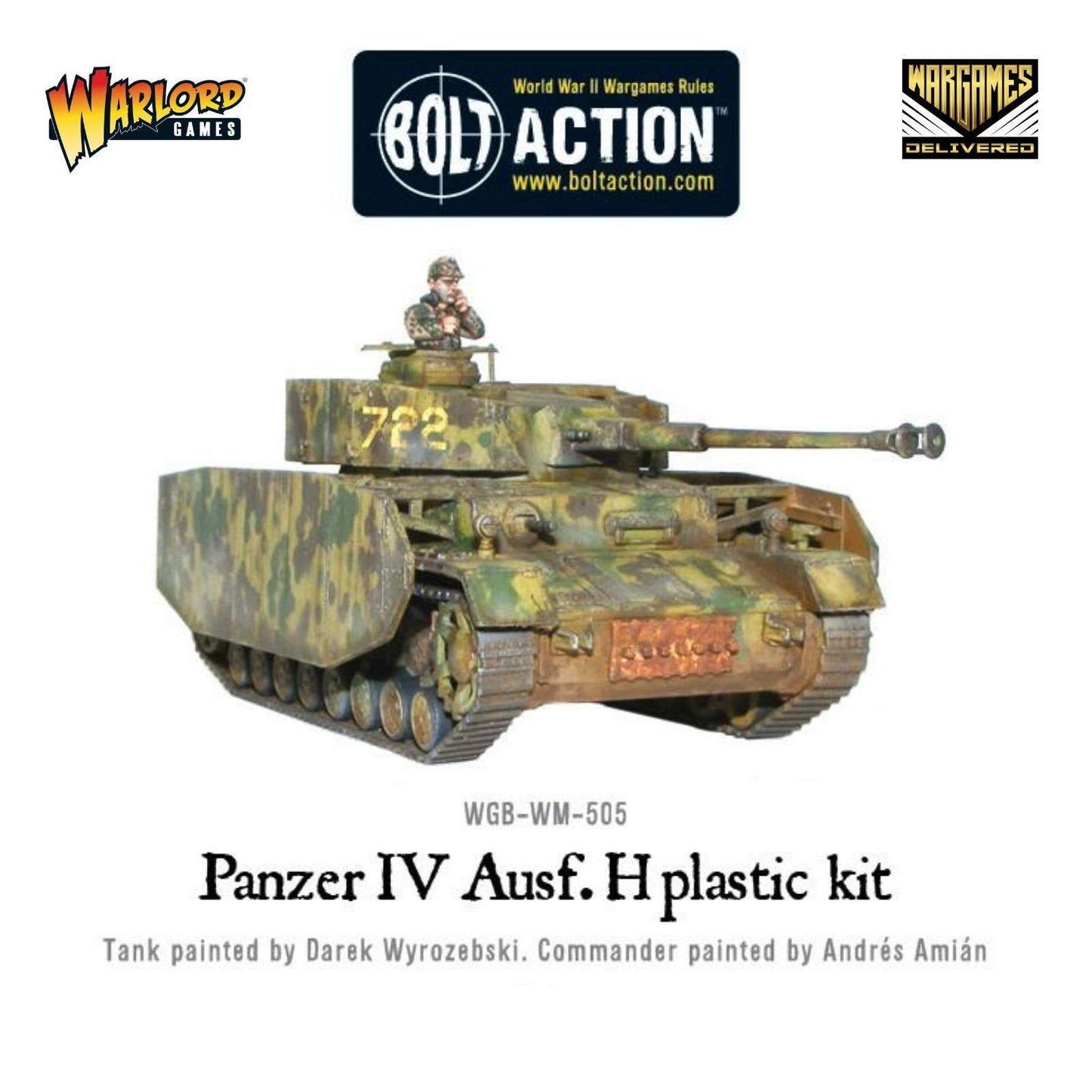 Bolt Action: Panzer IV Ausf. F1/G/H Medium Tank, 3-Pack