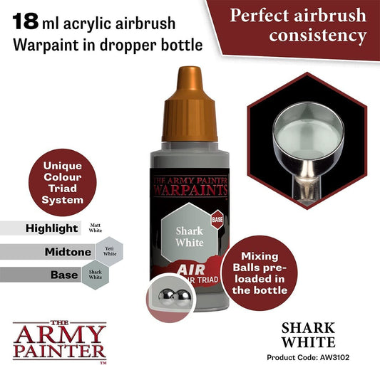 The Army Painter - Warpaints Air: Shark White (18ml/0.6oz)