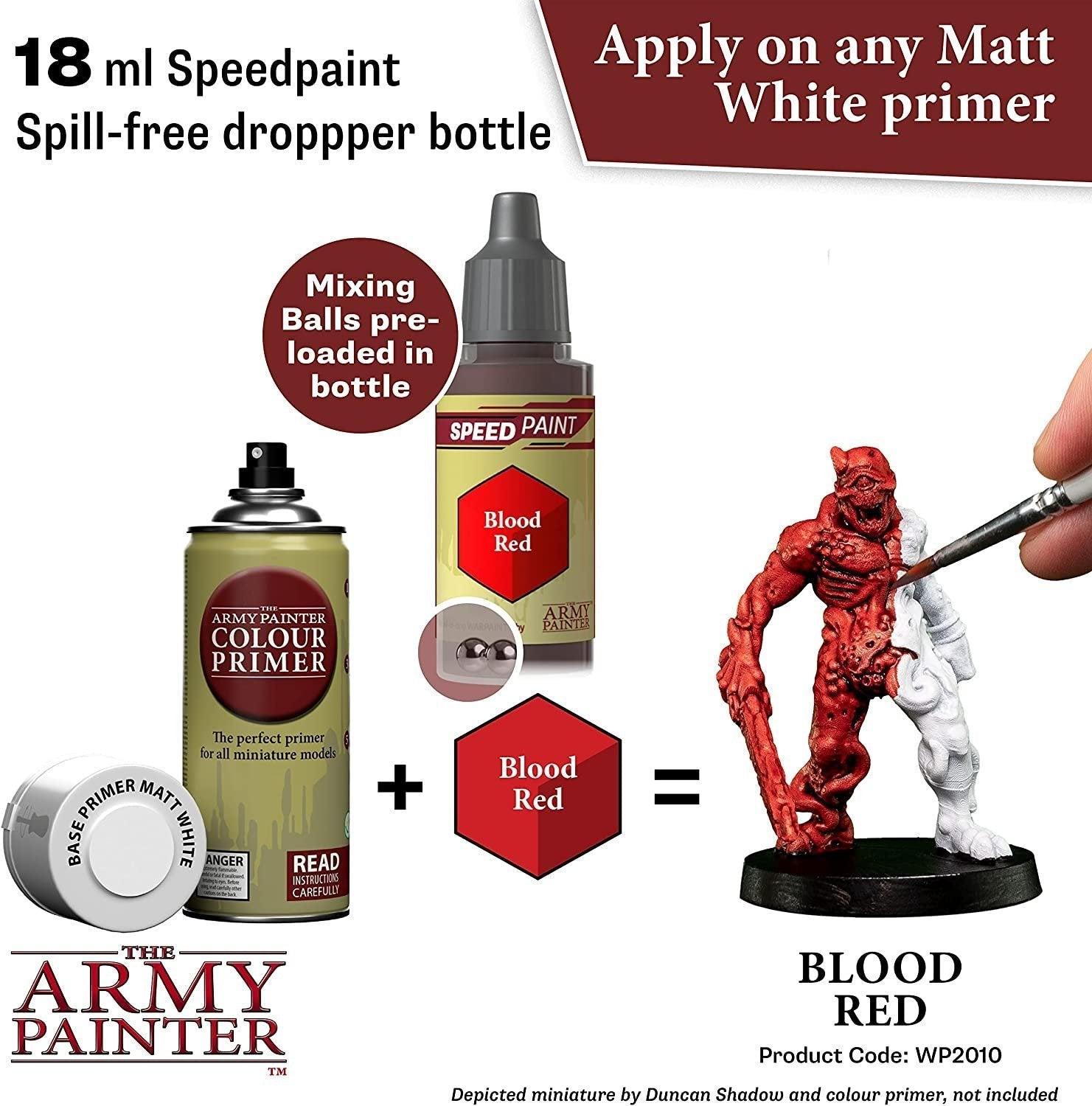 The Army Painter - Speedpaints: Blood Red (18ml/0.6oz) – Wargames Delivered