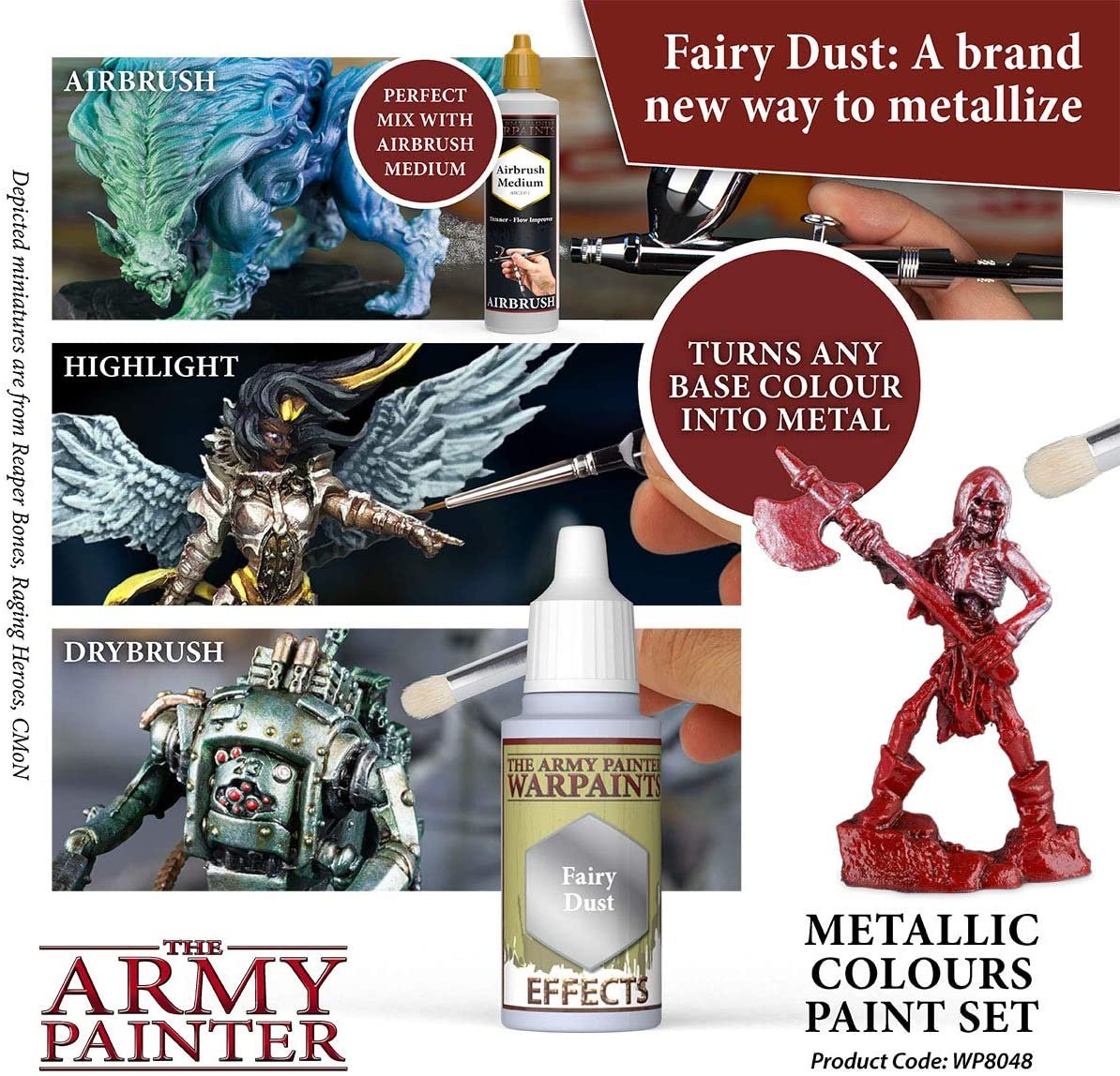 The Army Painter - Metallic Colours Paint Set