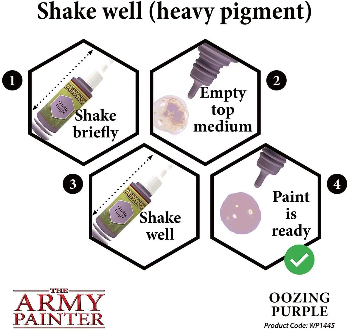 The Army Painter - Warpaints: Oozing Purple (18ml/0.6oz)