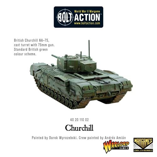 Bolt Action - Tank War: Churchill Infantry Tank + Digital Guide