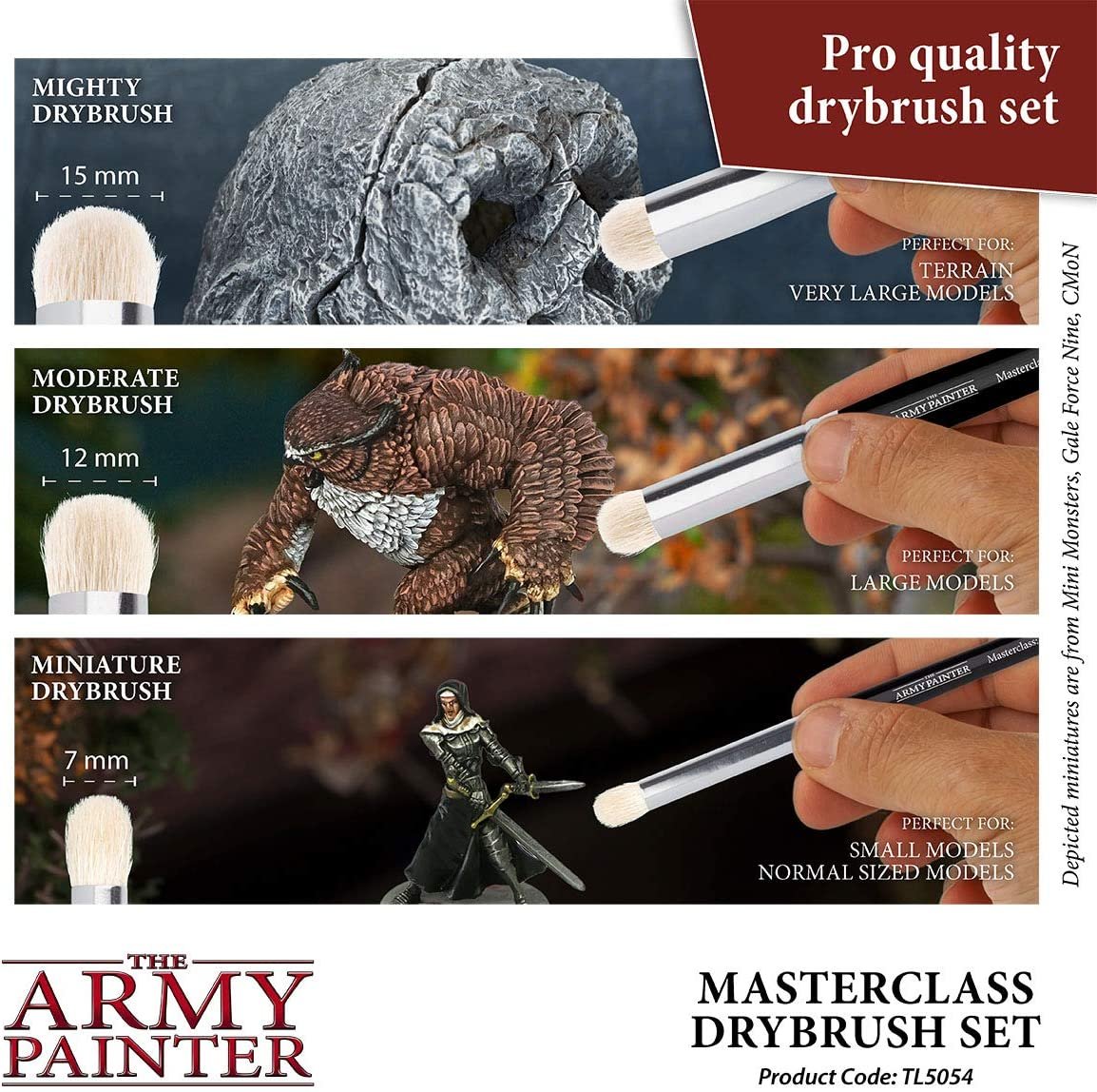 The Army Painter - Masterclass Drybrush Set – Wargames Delivered