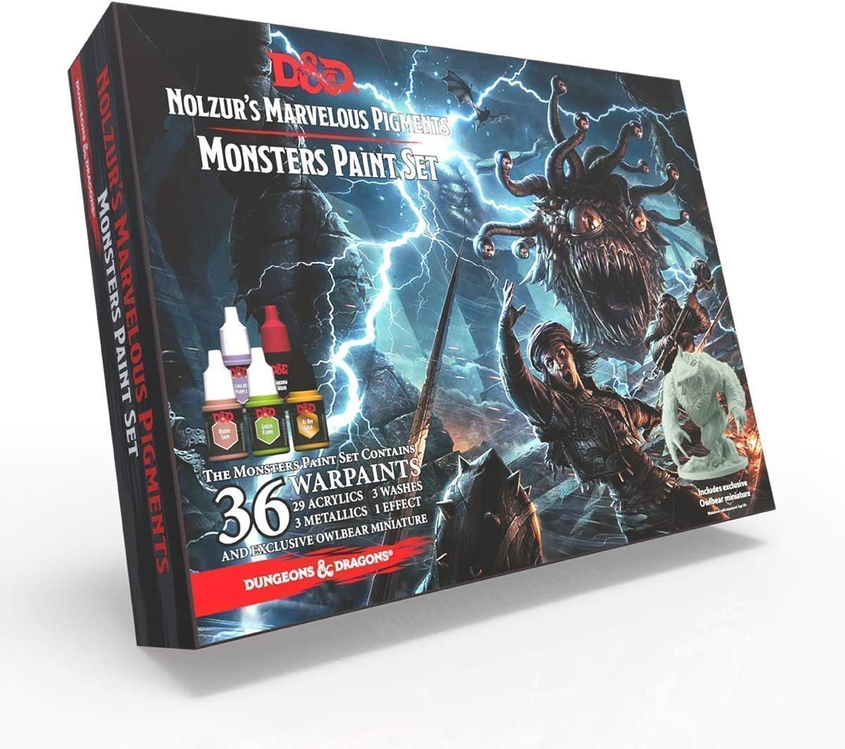 The Army Painter - D&D: Monsters Paint Set - Wet Palette - Hydro Pack Bundle