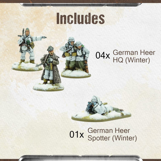 Bolt Action - Germany: German Army Support Group (Winter)