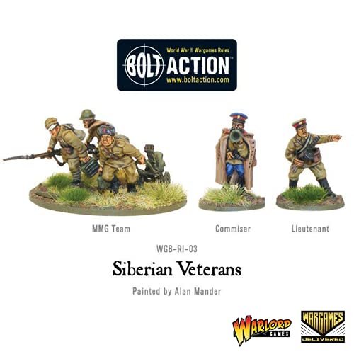 Bolt Action - Soviet Union: Siberian Veterans Set + Digital Guide: Ostfront