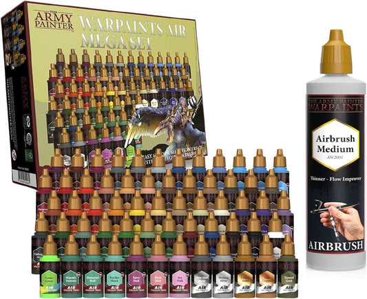 Wargames Delivered Hobby Miniature Painting Kit - Army Painter 12 Acrylic Paint Set - 3 Paint Brushes for Acrylic Painting, Clippers,File,Glues, 2