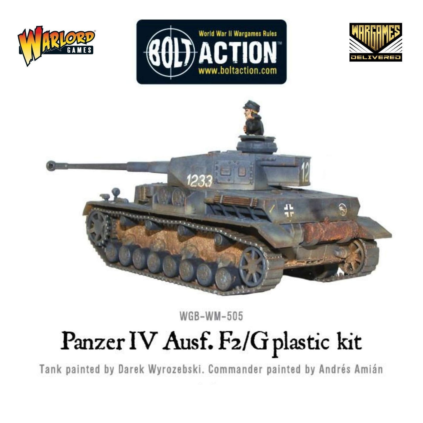 Bolt Action: Panzer IV Ausf. F1/G/H Medium Tank, 3-Pack