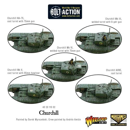 Bolt Action - Tank War: Churchill Infantry Tank + Digital Guide