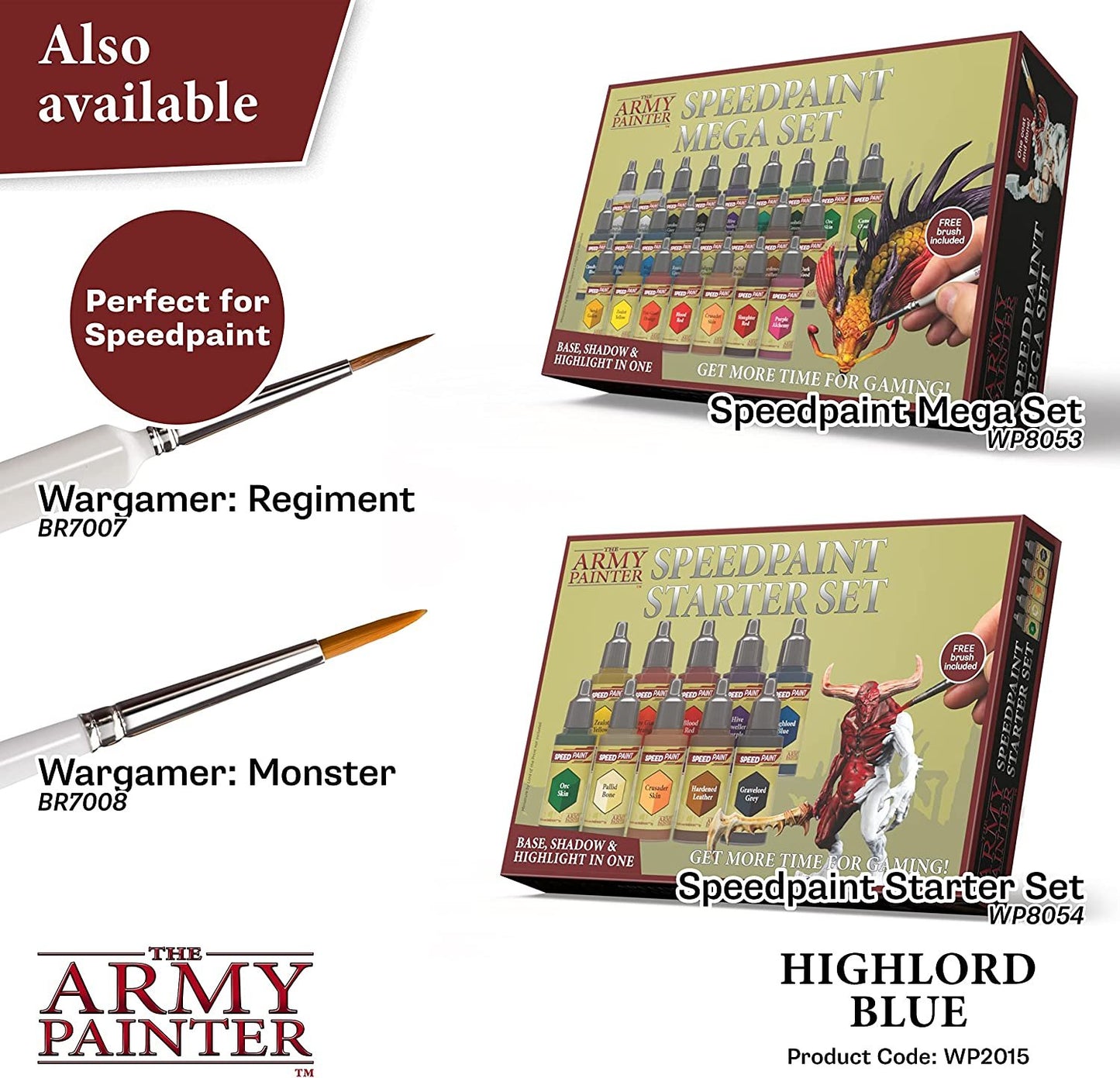 The Army Painter - Speedpaints: Highlord Blue (18ml/0.6oz)