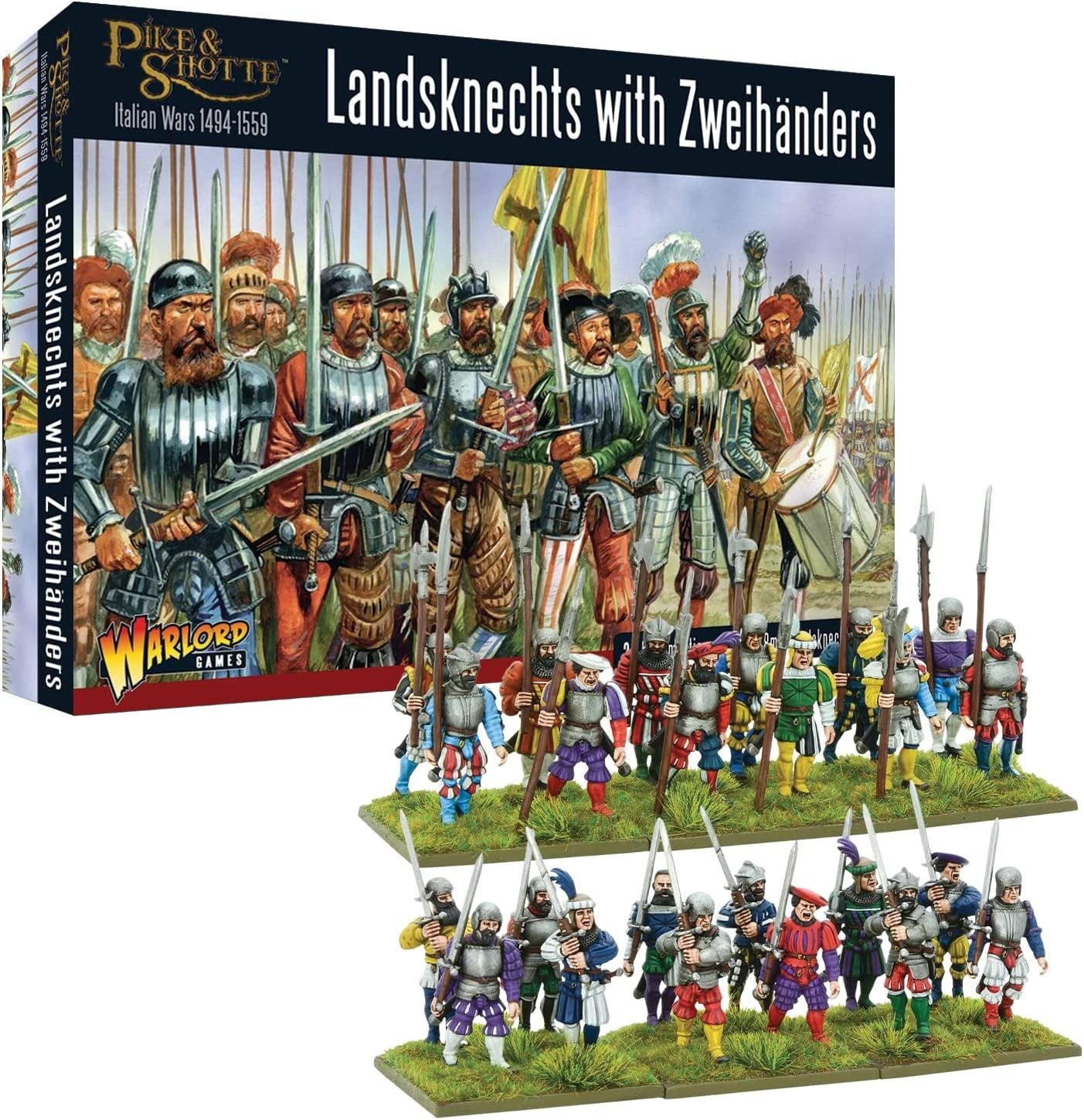 Pike & Shotte: Italian Wars 1494 - 1559: Landsknechts with Zweihanders