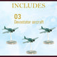 Blood Red Skies - US Air Forces: Douglas Dauntless & Devastator Squadron