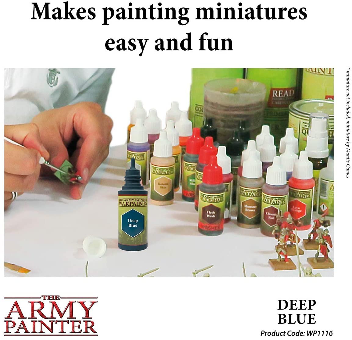 The Army Painter - Warpaints: Deep Blue (18ml/0.6oz)
