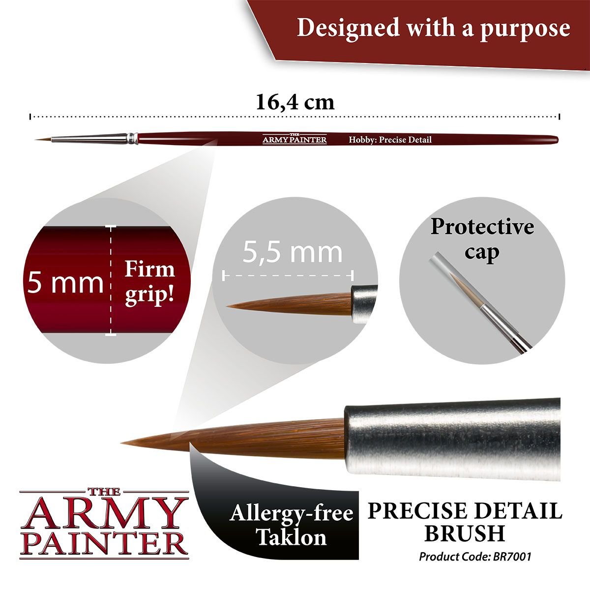 Army Painter Brush: Hobby: Precise Detail