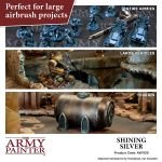 The Army Painter - Warpaints Air Metallics: Shining Silver (18ml/0.6oz)