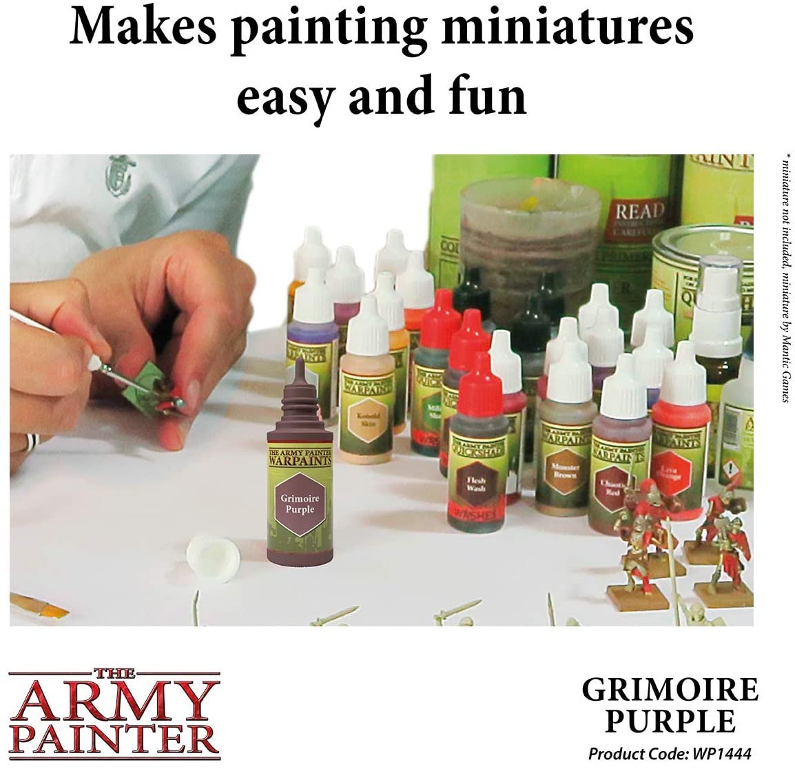 The Army Painter - Warpaints: Grimoire Purple (18ml/0.6oz)