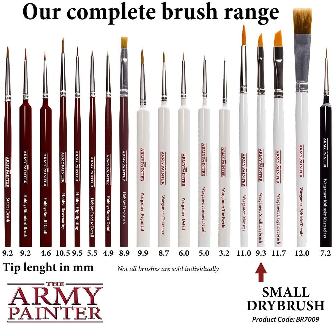 The Army Painter - Wargamer Brush: Small Drybrush