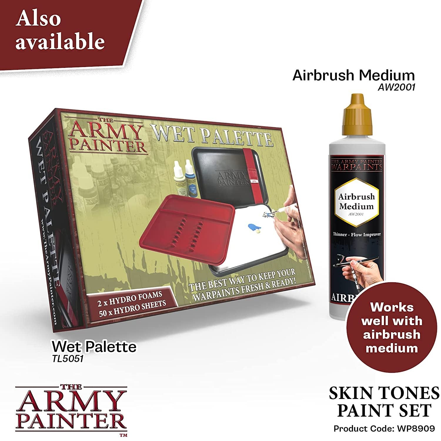 The Army Painter - Skin Tones Paint Set – Wargames Delivered