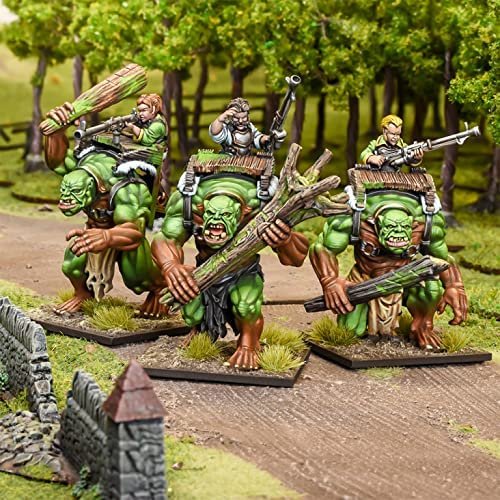 Kings of War 3E: Forest Troll Gunners Regiment