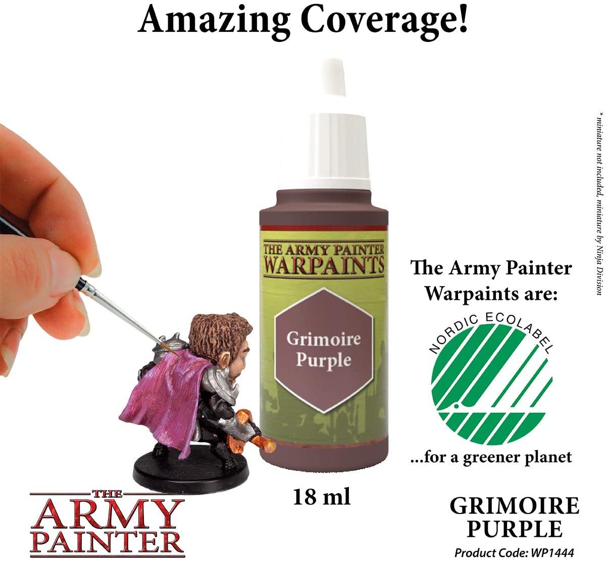 The Army Painter - Warpaints: Grimoire Purple (18ml/0.6oz)